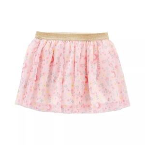 3 For $12 Carter's Cream and Pink Baby Skirt